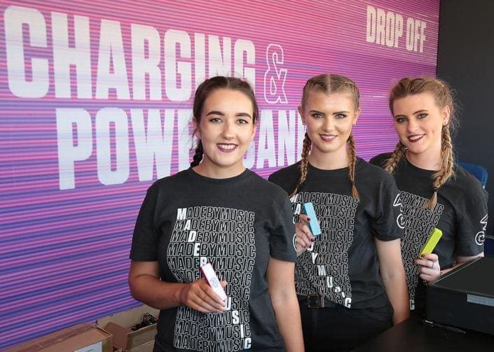 3MCs at Electric Picnic- Brand Ambassadors and Event Staff.