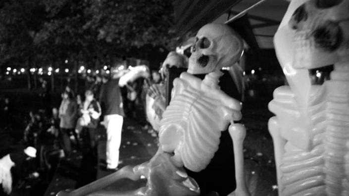 Decor at Halloween Spooktacular Festival