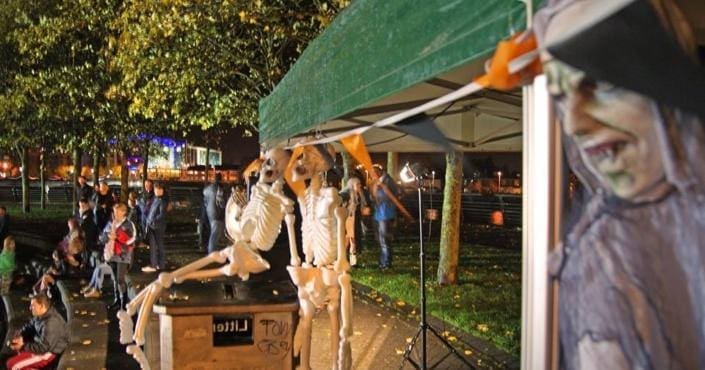 Decor at Halloween Spooktacular Festival Event management and live event