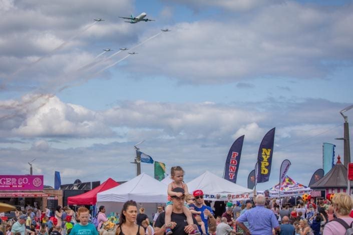 Bray Airshow – Live event Event management and live event