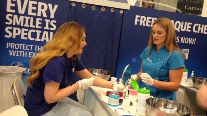 Wrigley’s Extra Tooth booth – Roadshow Setup